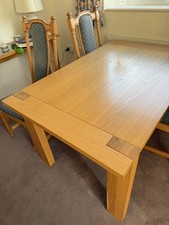 Solid Oak Dining Table Marks and Spencer Sonoma Oak Table