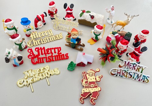 Christmas cake decorations - cake,