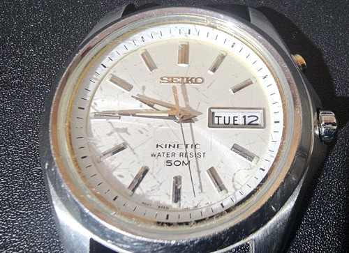 Seiko kinetic watch - seiko,