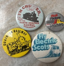 Vintage railway pin - vintage, lot