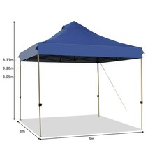 3 x 3m Pop Up Gazebo Folding