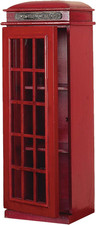 Wooden Telephone Room Storage