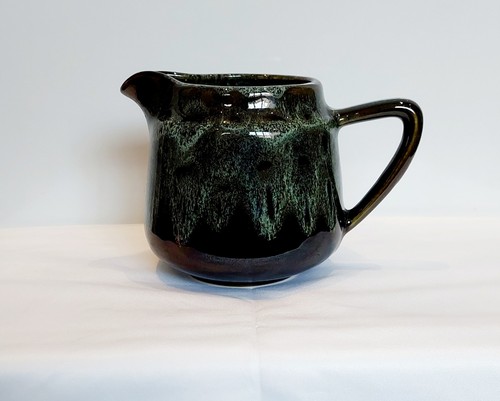 Vintage studio pottery milk - pottery,