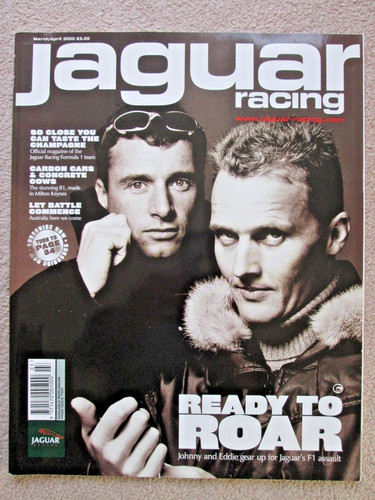 Jaguar racing magazine - racing,
