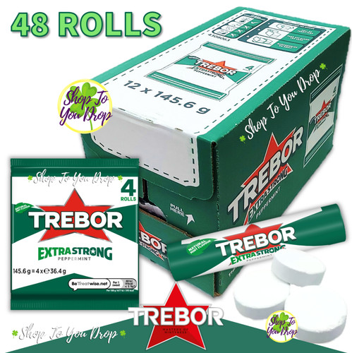 Trebor extra strong mints - trebor,