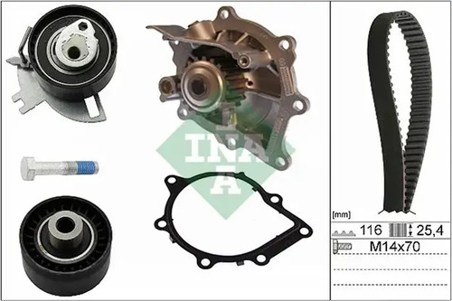 Timing belt kit - +, pump