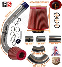 UNIVERSAL PERFORMANCE COLD AIR FEED PIPE AIR FILTER KIT RED 2103RF-TYT1