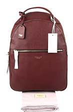 Radley Fountain Road Large Backpack Rucksack Bag Dark Red Leather New RRP 259