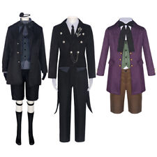 Black Butler Cosplay Sebas Alois Trancy Ciel Phantomhive Costume Outfit