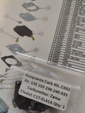 Zama EL41A dedicated Carb