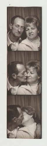 Vintage photo booth strip - booth,
