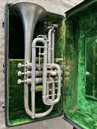 1908 1910 buescher cornet - buescher,