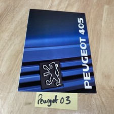 Peugeot 405 1989 GL GLD SR SRi