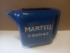 Vintage Martell Cognac Blue Glazed Jug