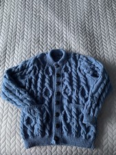 Gents Aran Cable Hand Knitted