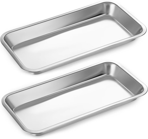 Metal tray stainless steel - metal,