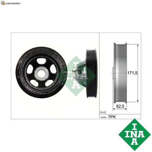 Pulley crankshaft 544 0195 - crankshaft,