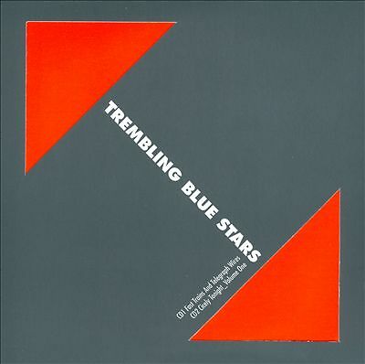 Trembling blue stars - blue, :
