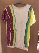 NEARLY NEW SEQUIN  DRESS SIZE