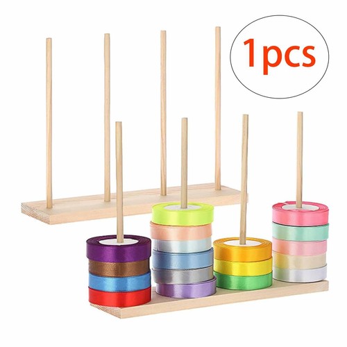 Wood ribbon organizer storage - organizer,