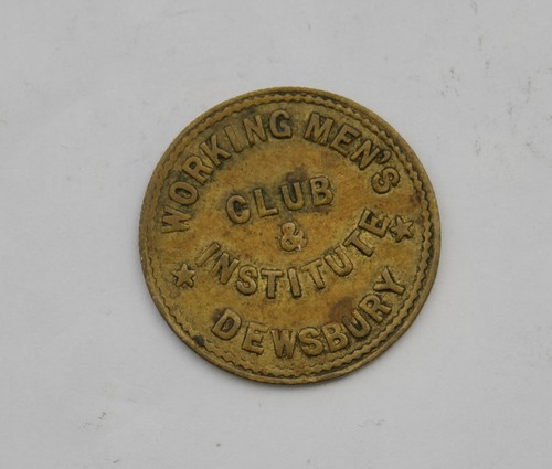 Brass token for dewsbury - for,