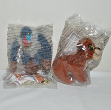 McDonalds DISNEY - LION KING SOFT TOYS - RAFIKI -  KOVU - 1998 SEALED