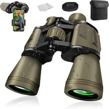 Binoculars for Adults,20x50 B-inoculars High Powered Telescope Compact HD