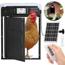 Chicken coop door automatic - door,