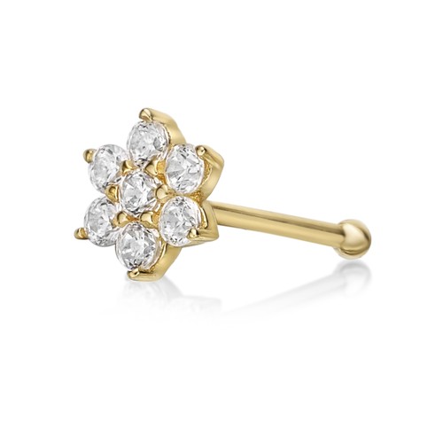 14k yellow gold - yellow, nose