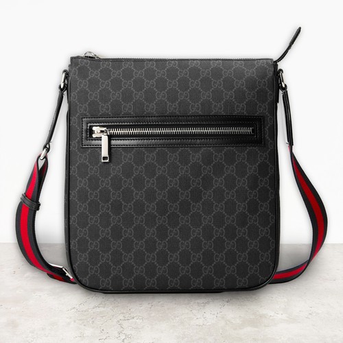 100 authentic gucci messenger - authentic,