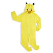 Pokemon Kids One Piece Pikachu One Piece Sleepsuit Comfy Nightwear Loungewear