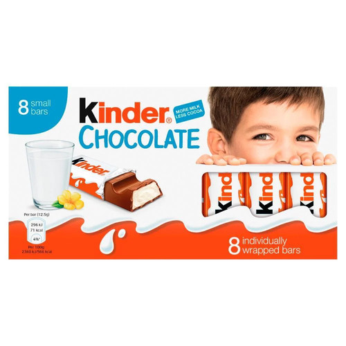 Kinder chocolate pack - kinder, 8