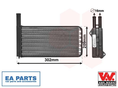 Heat exchanger interior - heat, exchanger,