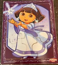 DORA THE EXPLORER princess 9 Piece wood Puzzle PLAYSKOOL Hasbro 2008