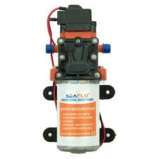 SEAFLO 12V 60 PSI 1.3 GPM Diaphragm Pump Boat Marine RV Self Priming Water Pump