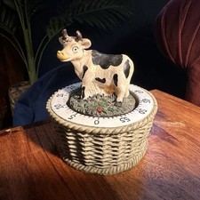 Vintage Cow Kitchen Timer