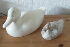 TWO CERAMIC DUCKS