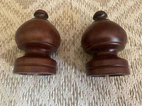 Pair vintage solid wooden - solid,