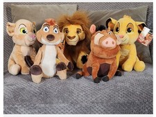 NEW OFFICIAL DISNEY THE LION KING SOFT PLUSH TOYS 12" gift set