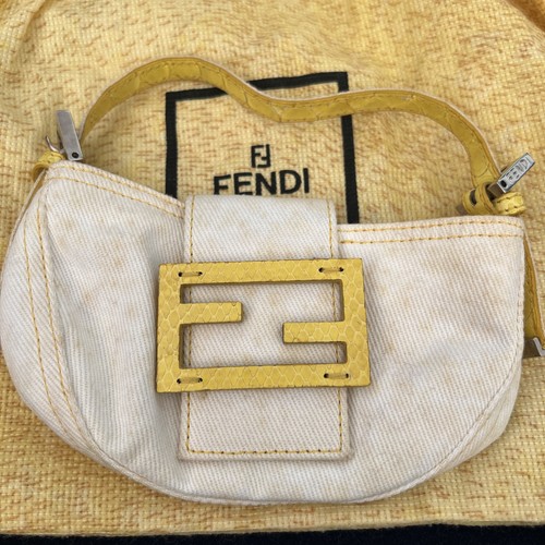 Vintage fendi mini croissant - fendi,