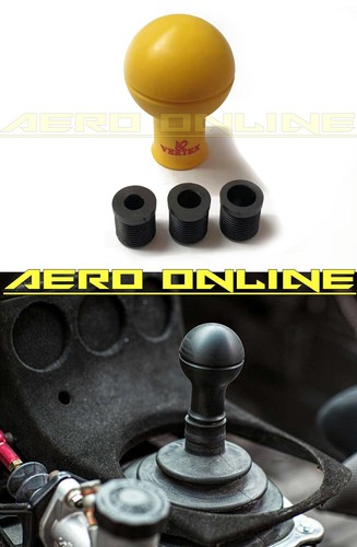 Style yellow gear knob for - gear,
