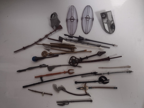 Star wars mixed lot - star, staffs