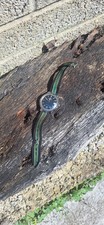 Vintage 50s 60s Timex Automatic Mens Watch With Original Strap. Working Fine