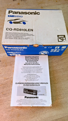 Panasonic rd810len car - panasonic, cq-rd810len