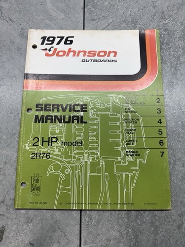 1976 johnson outboard - johnson, 2