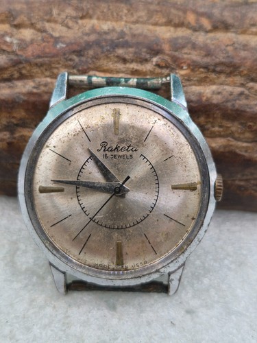 Soviet wristwatch raketa cal - soviet,