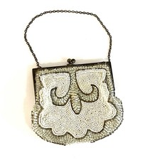 Antique Beaded Evening Purse -