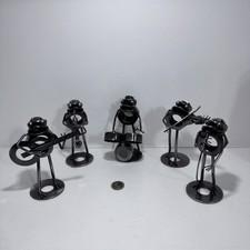 Frog Nuts and Bolts Musician Figure Bundle - Drummer, Singer and Guitarist