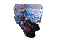 Irregular Choice Hiya Synth Black Ladies High Heel Sandal Slingback Shoes Size 5