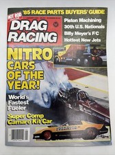 January 1985 Hot Rod Drag Racing Magazine-NHRA Indy-Garlits-Jet Cars-Joe Amato